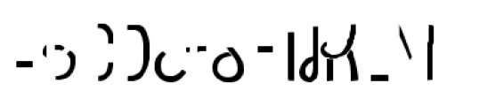 Undersong Half2 Font LOWERCASE