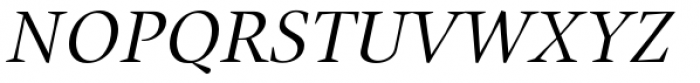 Union Italic Font UPPERCASE