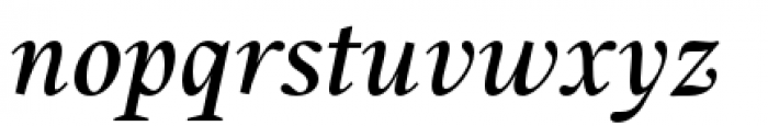 Union Medium Italic Font LOWERCASE