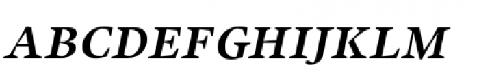Union Medium Small Caps Italic Font LOWERCASE