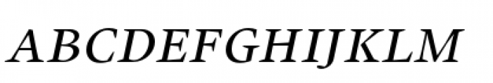 Union Small Caps Italic Font LOWERCASE