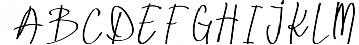 Under the Mistletoe - Handwritten Script Font Font UPPERCASE