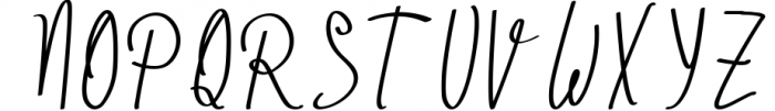 Under the Mistletoe - Handwritten Script Font Font UPPERCASE