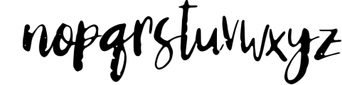 Underground - A Brush Script Doused with Acid Font LOWERCASE