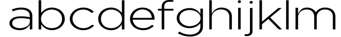 Uniclo Wide Sans Family Font 7 Font LOWERCASE