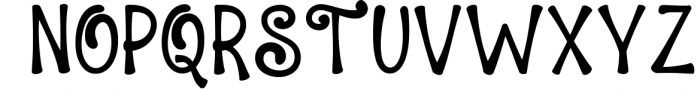 Unicorn Express - Playful Typeface Font LOWERCASE