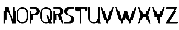 UNDER STAND Font UPPERCASE