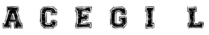 UNIVERSAL-COLLEGE Font UPPERCASE