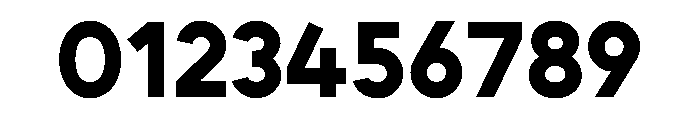 Unageo ExtraBold Font OTHER CHARS