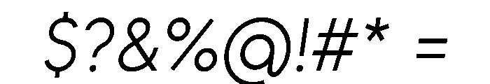 Unageo Variable1 Font OTHER CHARS