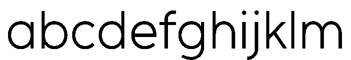 Unageo Variable FONT