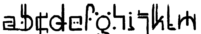 Unai-Regular Font LOWERCASE