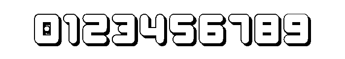 Unbound Gamer 3D Font OTHER CHARS