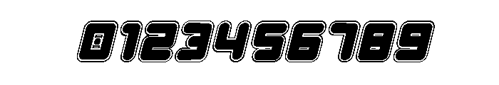 Unbound Gamer Academy Italic Font OTHER CHARS