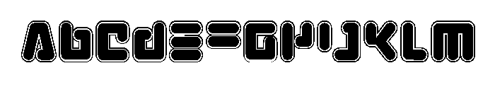Unbound Gamer Academy Font UPPERCASE