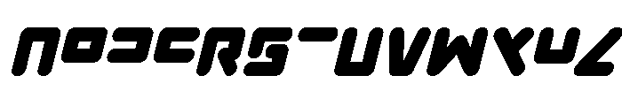Unbound Gamer Bold Italic Font UPPERCASE