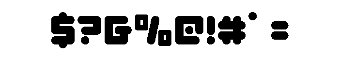 Unbound Gamer Bold Font OTHER CHARS