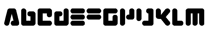Unbound Gamer Bold Font UPPERCASE