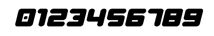 Unbound Gamer Expanded Italic Font OTHER CHARS
