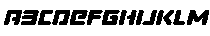 Unbound Gamer Expanded Italic FONT