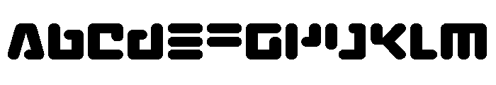 Unbound Gamer Expanded Font UPPERCASE
