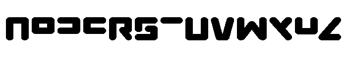 Unbound Gamer Expanded Font UPPERCASE
