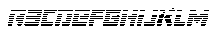 Unbound Gamer Gradient Italic FONT