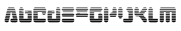 Unbound Gamer Gradient Font UPPERCASE
