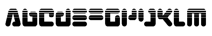 Unbound Gamer Halftone Font UPPERCASE