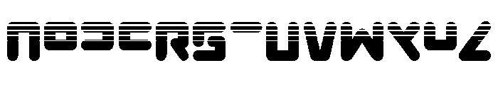 Unbound Gamer Halftone Font UPPERCASE