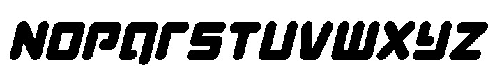 Unbound Gamer Italic Font LOWERCASE