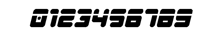 Unbound Gamer Laser Italic Font OTHER CHARS