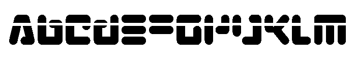 Unbound Gamer Laser Font UPPERCASE