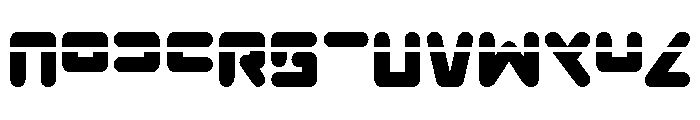 Unbound Gamer Laser Font UPPERCASE