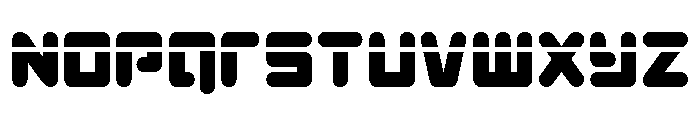 Unbound Gamer Laser Font LOWERCASE