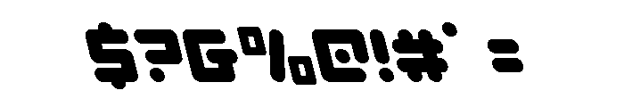 Unbound Gamer Leftalic Font OTHER CHARS