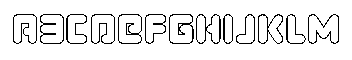 Unbound Gamer Outline FONT