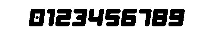 Unbound Gamer Semi-Italic Font OTHER CHARS