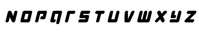 Unbound Gamer Title Italic Font LOWERCASE