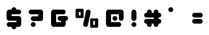 Unbound Gamer Title Font OTHER CHARS