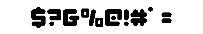 Unbound Gamer Font OTHER CHARS