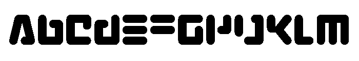 Unbound Gamer Font UPPERCASE