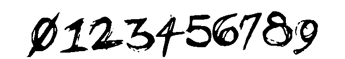 Uncensored Font OTHER CHARS
