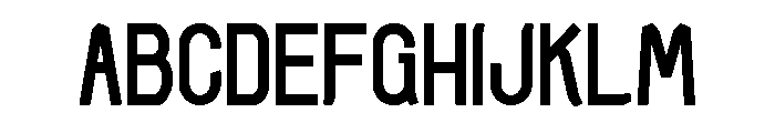 Uncertain Sans Font UPPERCASE