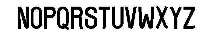 Uncertain Sans Font UPPERCASE