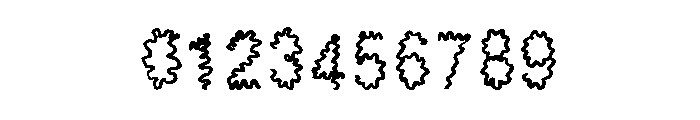 Uncertainty Font OTHER CHARS