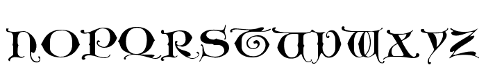 UncioGothic Font UPPERCASE