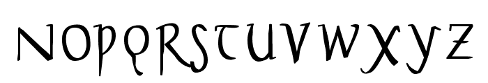 UnclassicQuill-Condensed Font UPPERCASE