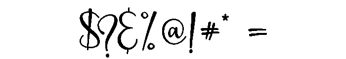 Undefined Font OTHER CHARS
