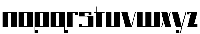 Underbite Font LOWERCASE